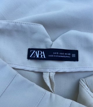 Calças Zara Bege