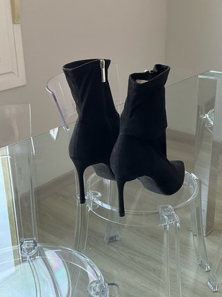 Botines Negros Zara Talla 38