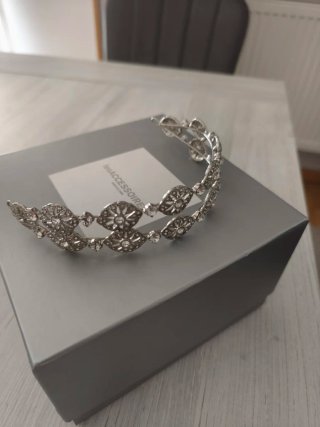 Tiara Pronovias Plata