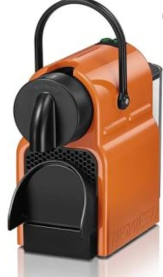 Cafetera Nespresso Naranja