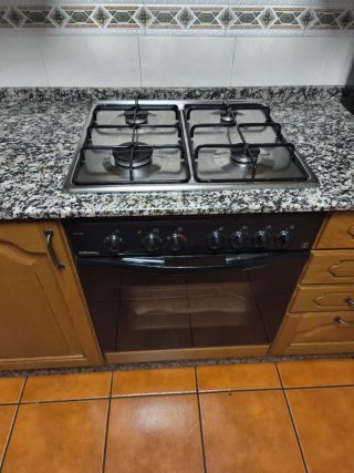 Horno balay con placa cocina gas 4 fuegos
