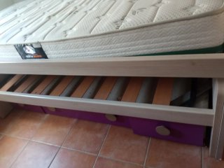 Cama nido con 3 cajones