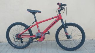 Bici infantil 20 BTWIN Roja