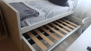 Cama nido 90x190 con 3 camas