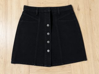 Falda negra Stradivarius Talla 38