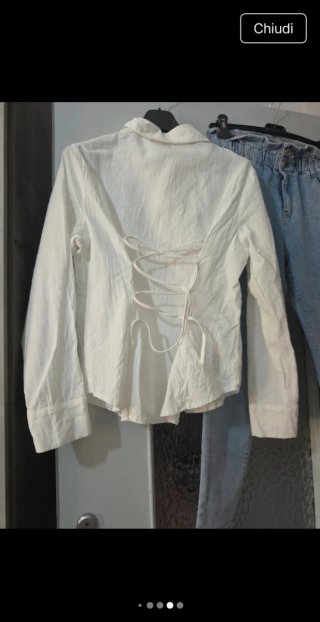 Jeans e camicia donna