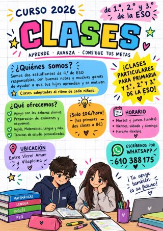 Clases particulares.