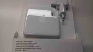 Cargador original Apple USB-C 61W MacBook iPhone