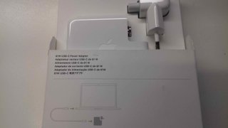 Cargador original Apple USB-C 61W MacBook iPhone