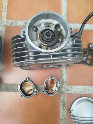 Culata, Cilindro y Pistón Yamaha SR 250