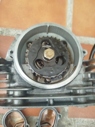 Culata, Cilindro y Pistón Yamaha SR 250
