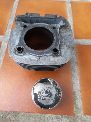 Culata, Cilindro y Pistón Yamaha SR 250