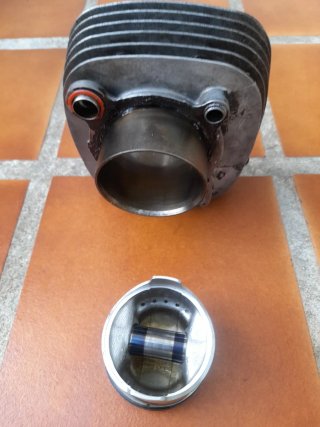 Culata, Cilindro y Pistón Yamaha SR 250