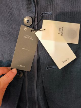 Traje de chaqueta Mango 100% lino