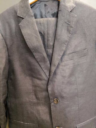 Traje de chaqueta Mango 100% lino