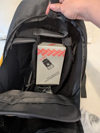 Mochila para cámara Nikonistas acolchada