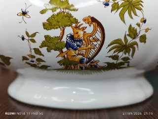 Sopera Moustiers Vintage Porcelana Francesa