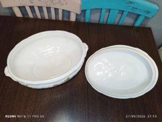 Sopera Moustiers Vintage Porcelana Francesa