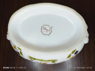 Sopera Moustiers Vintage Porcelana Francesa