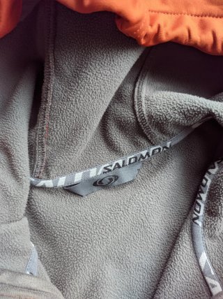 Chaqueta Softshell cortavientos Salomon con forro