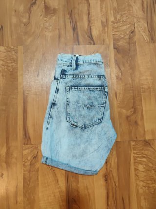 Bermudas Salsa rotas lavado claro Talla 40