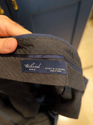 Traje de chaqueta Mango azul