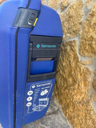 Maleta Samsonite azul