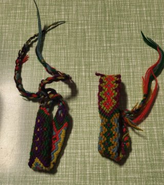 Set di 2 Braccialetti Artigianali in Filo