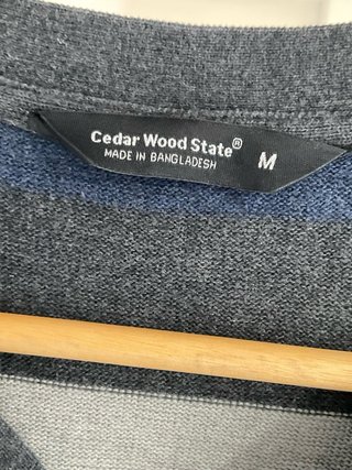 Jersey de rayas Cedar Wood State