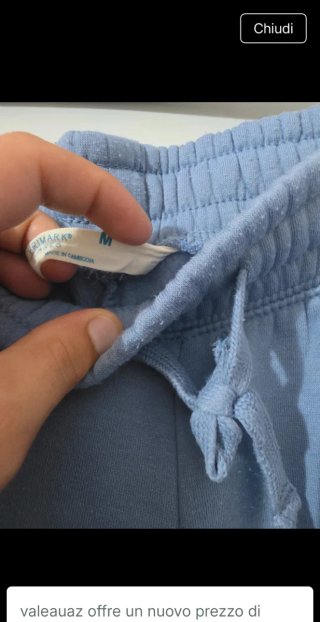Tuta e maglioncino azzurri