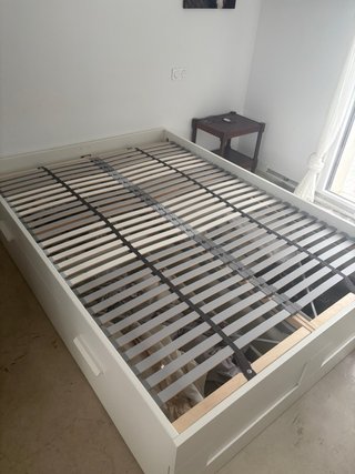 Estructura cama 140cm con cajones