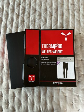 Pantalón térmico mujer Payper negro