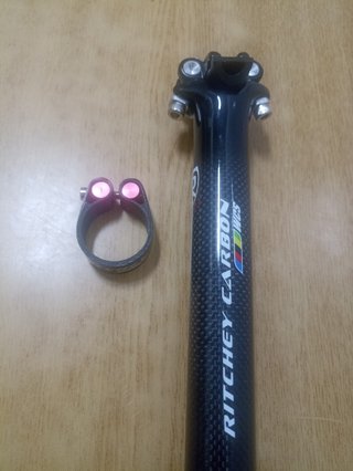Nueva Carbono tija ritchey wcs recta + cierre