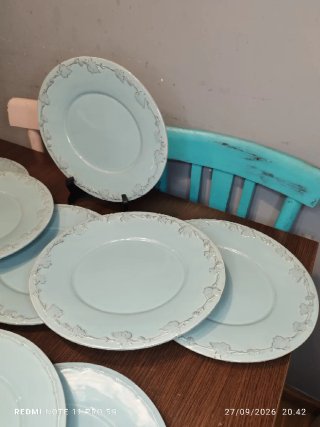 Vajilla Francesa Vintage Cerámica