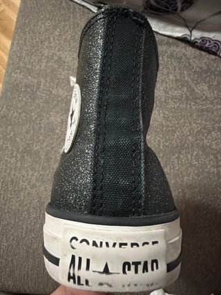 Converse All Star Negro Brillante Mujer