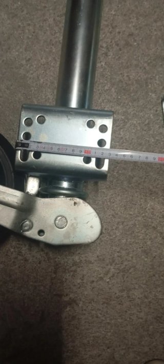 2 ruedas Jockey 60mm remolque caravana portacoches