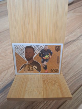 Cromo Jan Oblak Extra Sticker Bronce Panini