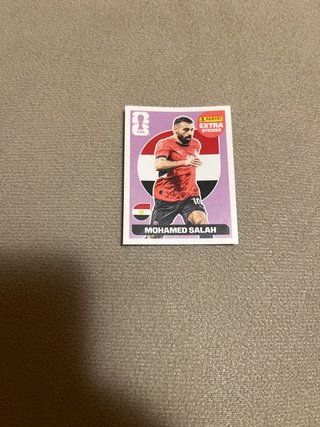 Cromo Panini Extra Sticker Mohamed Salah