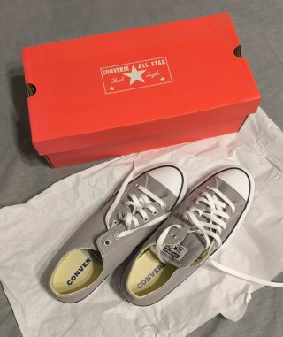 Zapatillas Converse Chuck Taylor Grises Talla 45