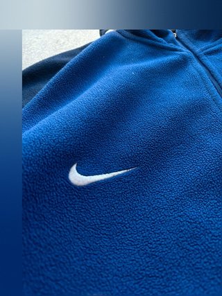 Polar Nike Francia Rugby Azul Marino y Negro -...
