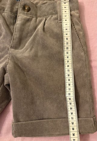 Bermudas niño pana