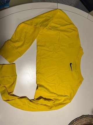 Camiseta Corta Nike Amarilla