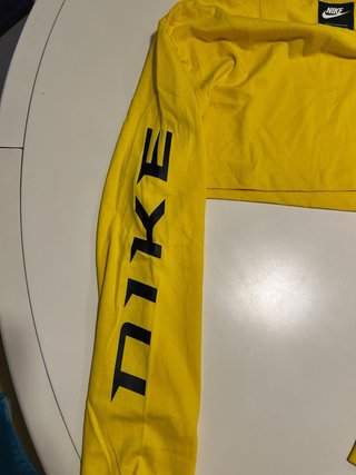 Camiseta Corta Nike Amarilla