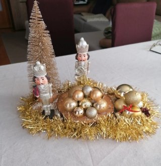 Decoración Cascanueces Hecho a Mano