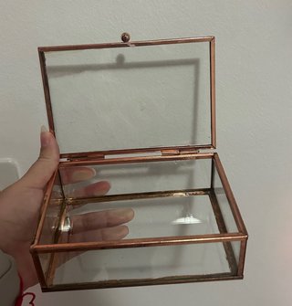 Joyero Vintage de Cristal | Caja Joyero de Cristal