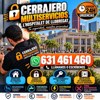 Cerrajero Hospitalet 24h
