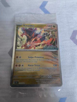 Carta Pokémon Koraidon 140 PS Pasado