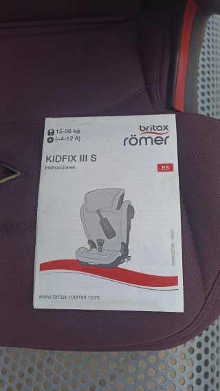 Silla Britax Römer Kidfix III S (Grupo 2/3,15-36Kg