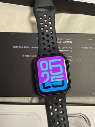 Apple Watch Nike Negro/Multicolor