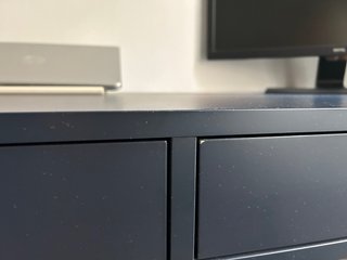 Escritorio Ikea ALEX Azul 132x58 cm